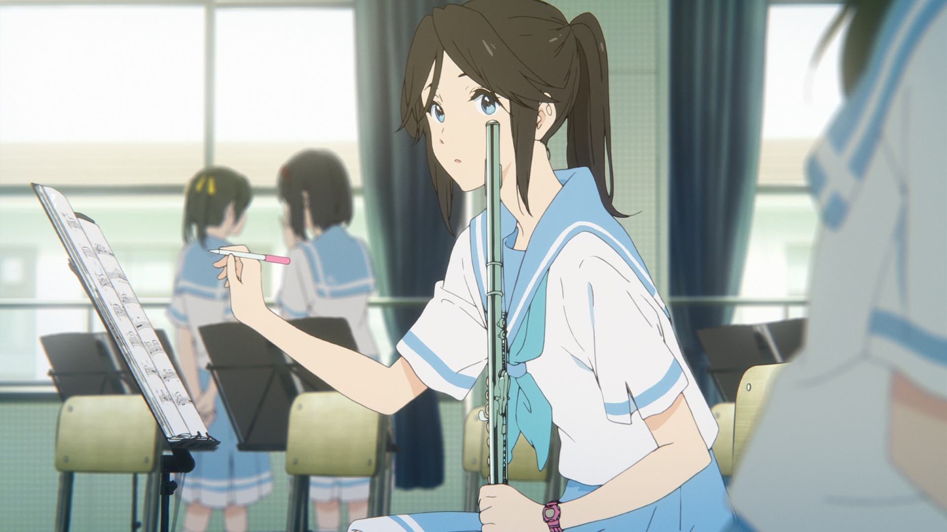 Лиз и синяя птица — скриншот 38