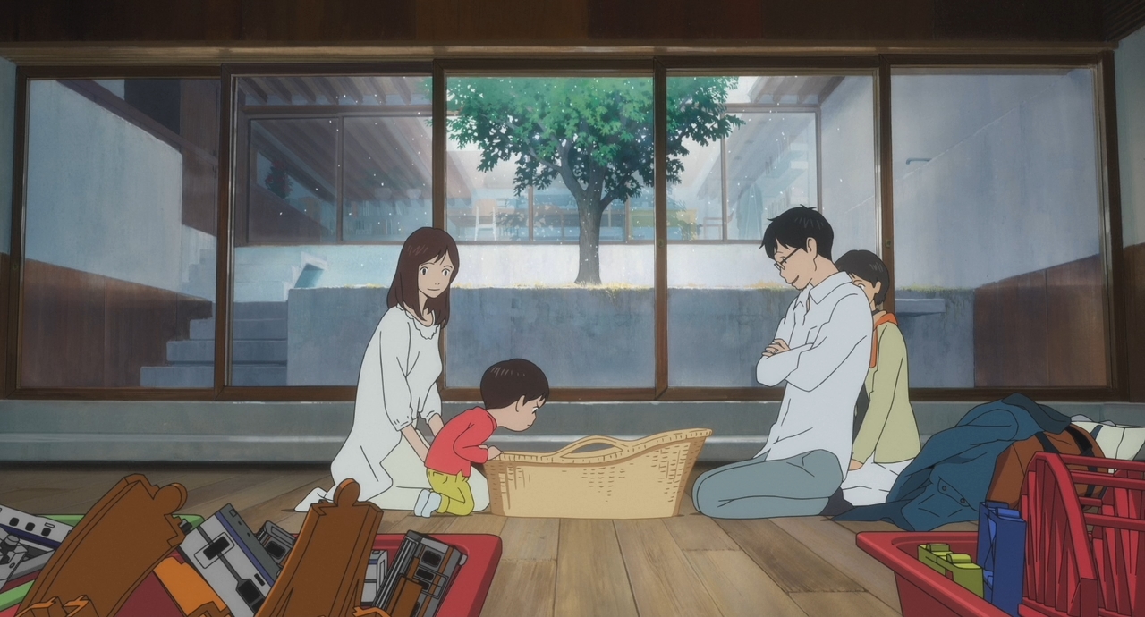 Кадр из аниме Мирай из будущего 5