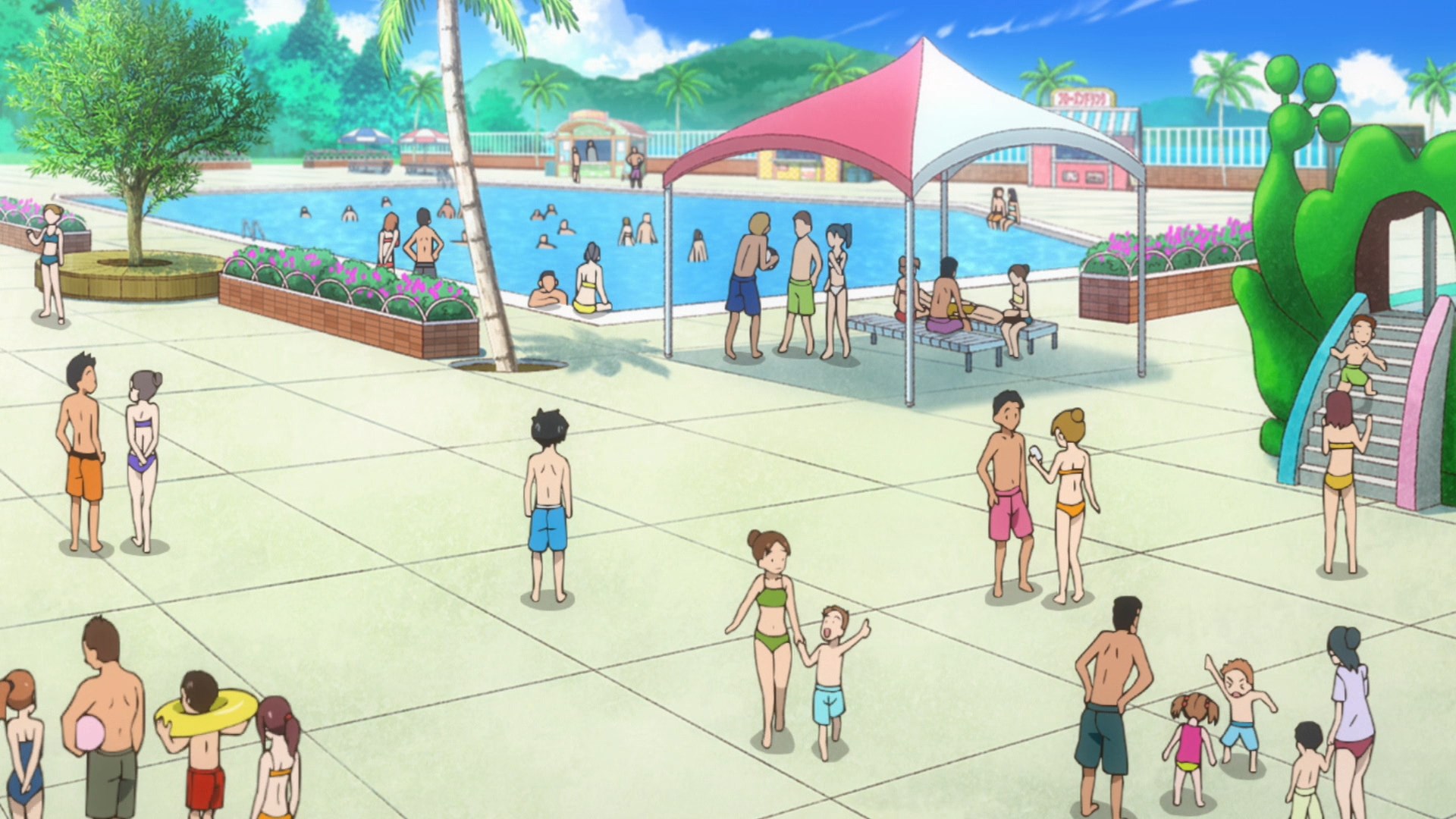 Озорная Такаги: Водные горки — скриншот 28