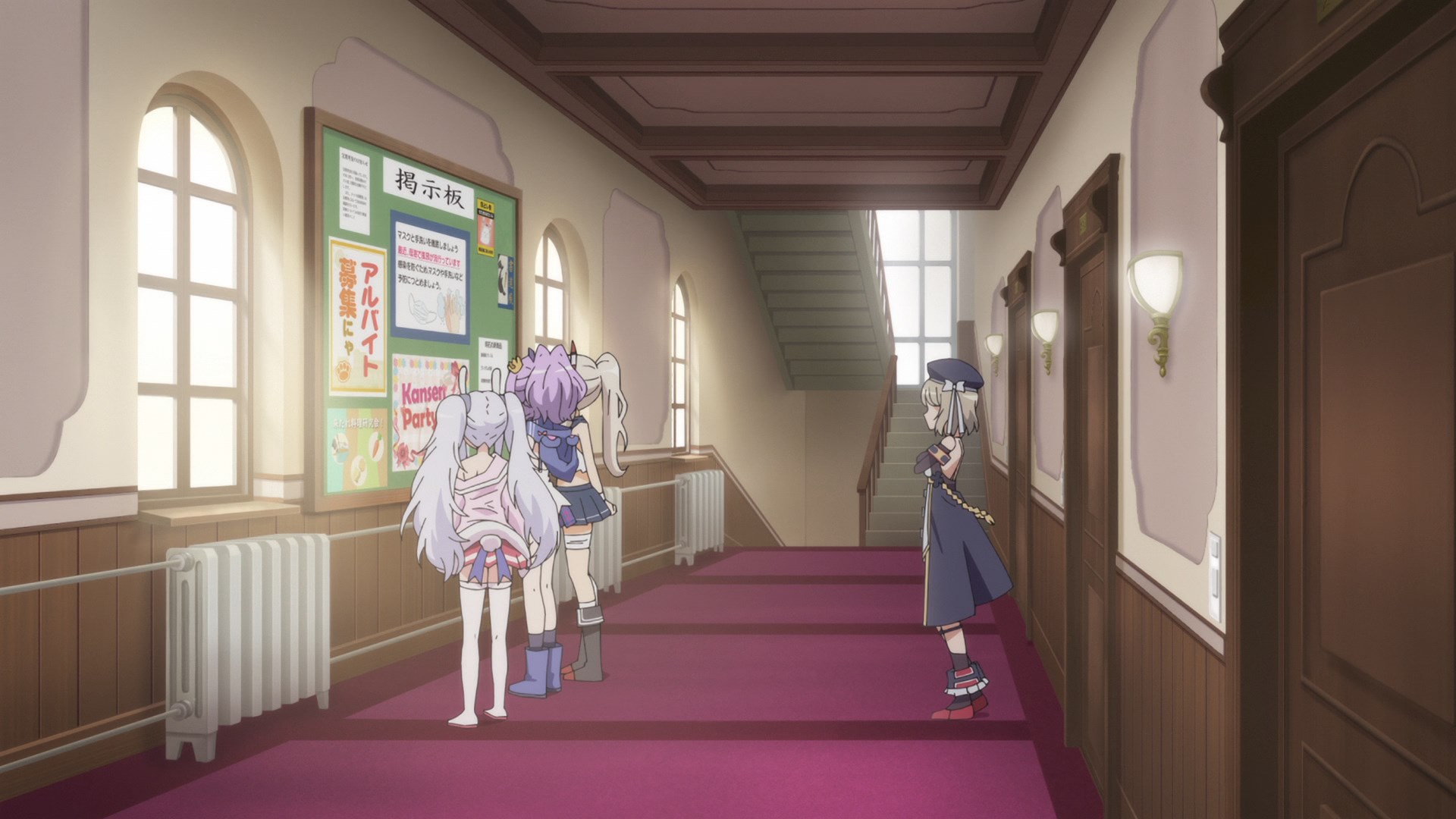 Кадр из аниме Лазурный путь: Малый вперёд! Спецвыпуск 2