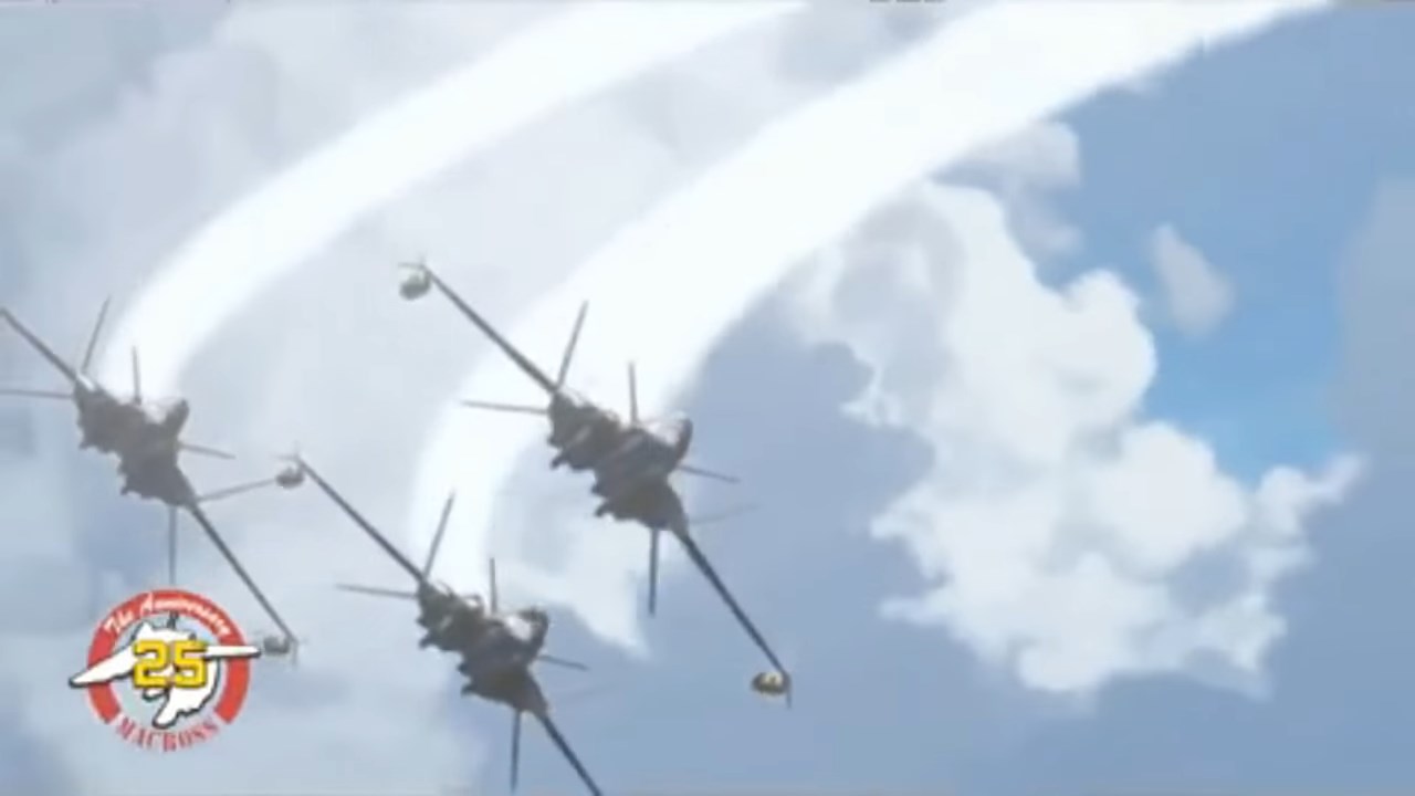 25-я годовщина серии «Макросс»: Сменные бойцы «Макросса Зеро» — скриншот 8