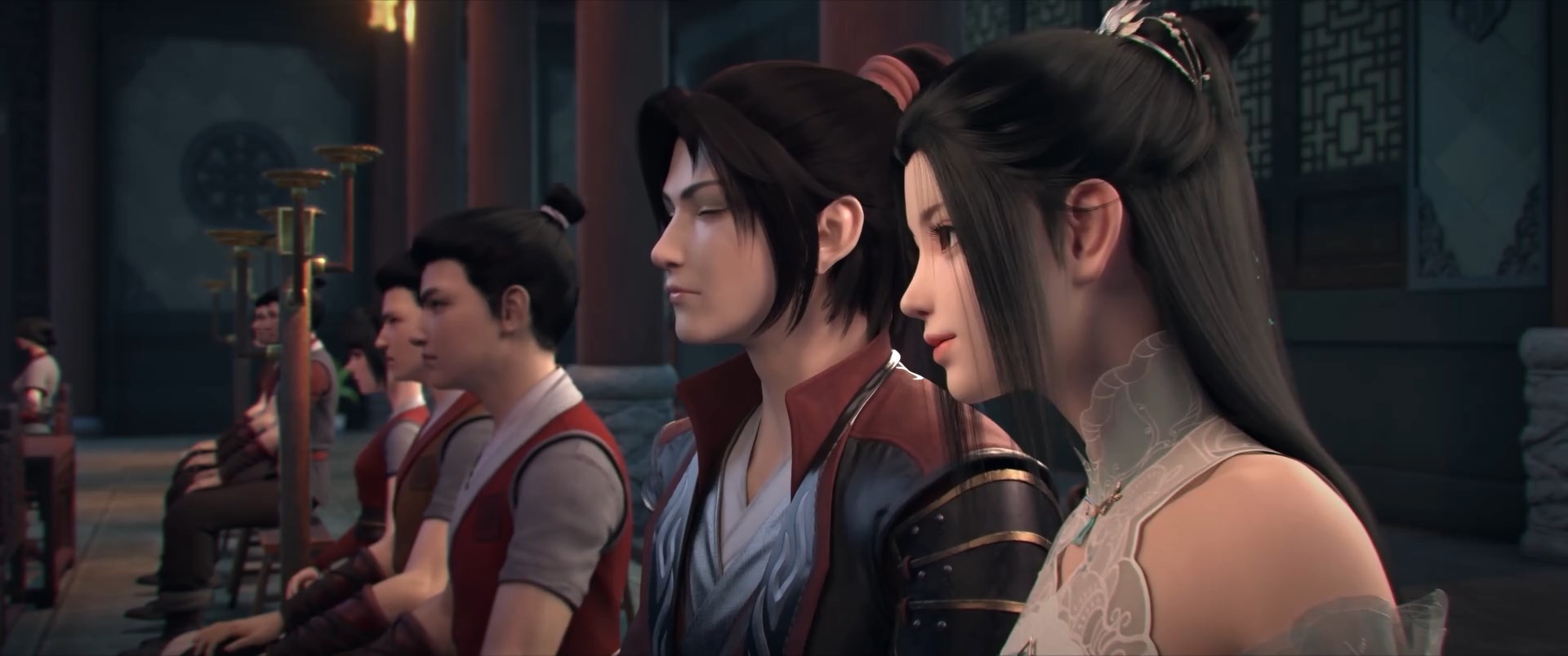 Расколотая битвой синева небес: Происхождение — скриншот 9