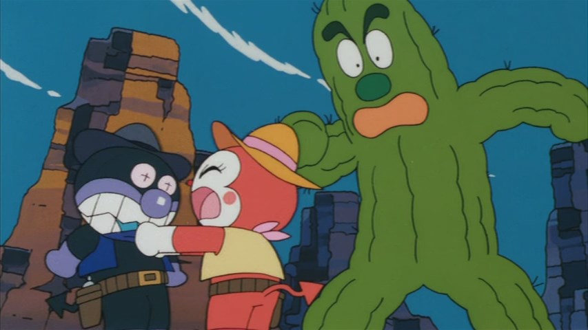 Вперёд, Анпанман! Якисобапанман и чёрный Саботэнман — скриншот 29