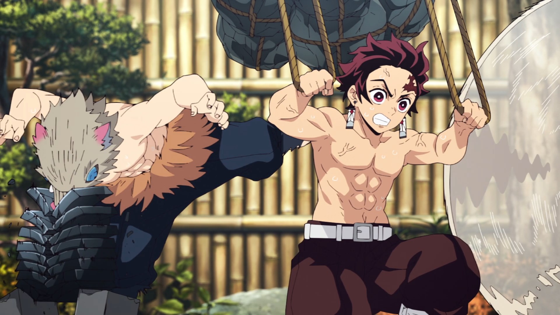 Клинок, рассекающий демонов: Квартал красных фонарей — скриншот 28