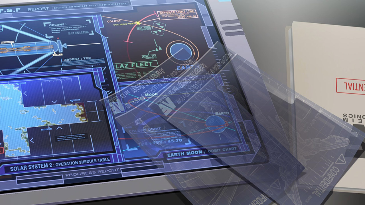 Мобильный воин Гандам 0083: Память о Звёздной пыли — Космическая бабочка 2 — скриншот 28