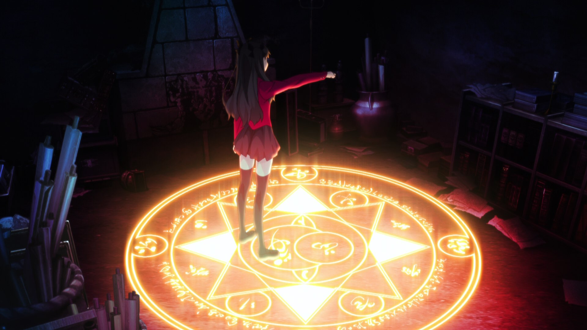 Судьба/Ночь схватки: Бесконечный мир клинков — Пролог — скриншот 20