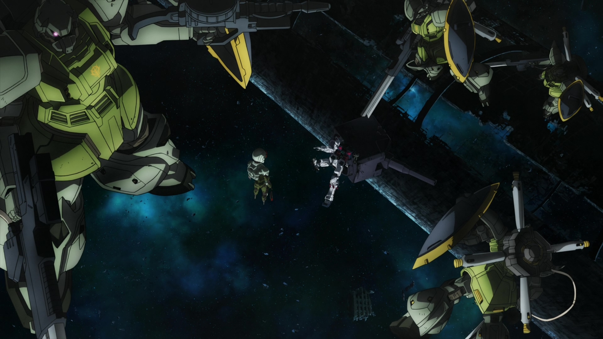 Мобильный воин Гандам: Удар молнии — Декабрьское небо — скриншот 9