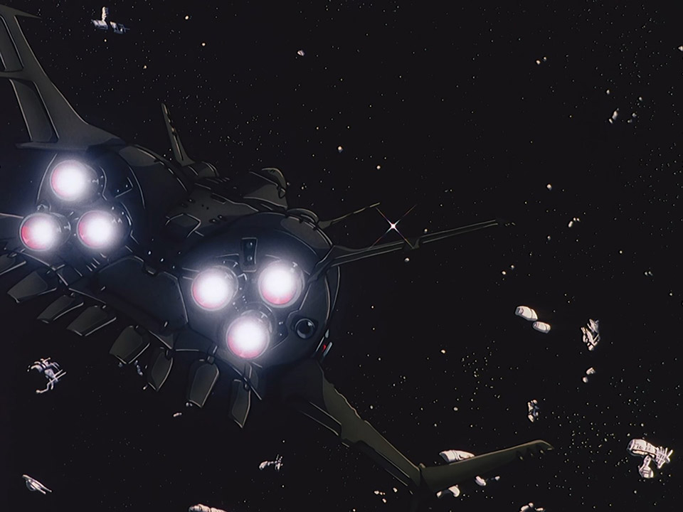 Мобильный воин Гандам 0083: Память о Звёздной пыли — Космическая бабочка — скриншот 30