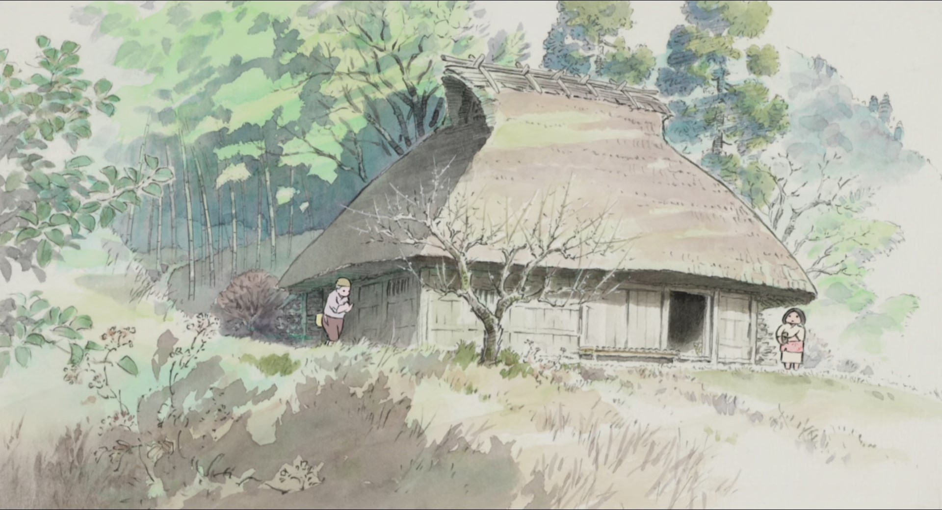 Сказание о принцессе Кагуя — скриншот 25