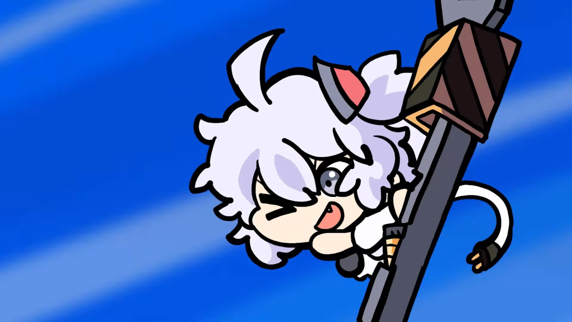 Кадр из аниме Лазурный Путь: Мстители! 8