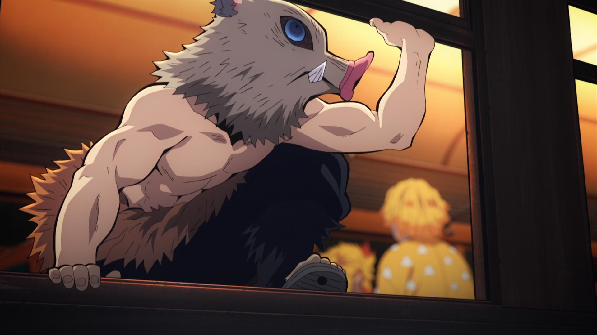 Клинок, рассекающий демонов: Бесконечный поезд. Фильм — скриншот 28