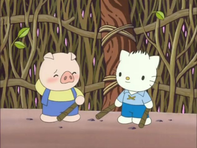 Привет, Китти: Три поросёнка — скриншот 25