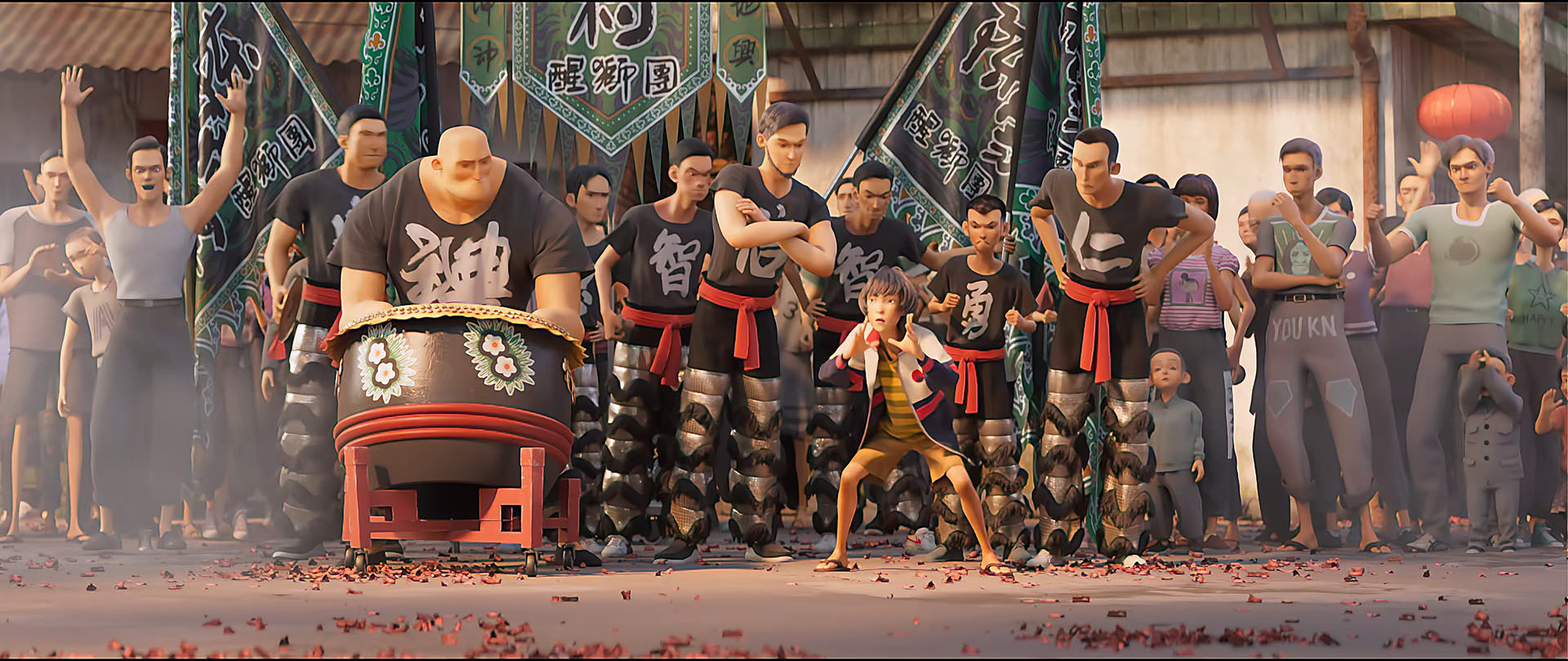 Кадр из аниме Юный лев 7