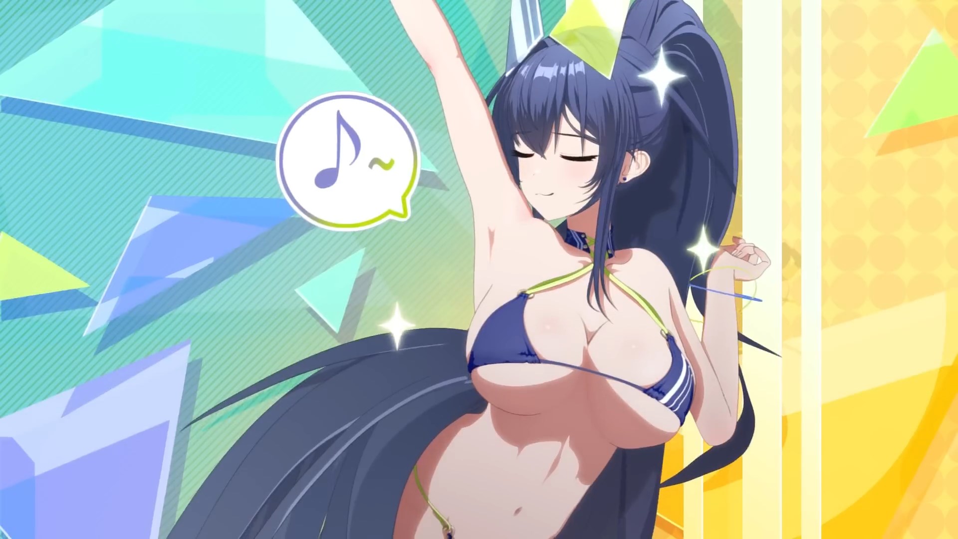 Кадр из аниме Пляжный отдых Нью-Джерси и Энтерпрайз 2