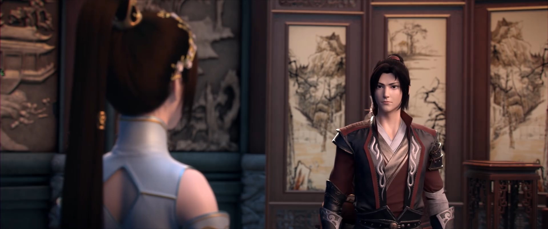 Расколотая битвой синева небес: Происхождение — скриншот 17