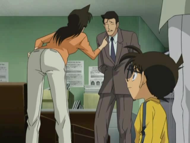 Детектив Конан OVA 06: Вперёд за пропавшим алмазом! Конан и Хэйджи против Кида! — скриншот 28