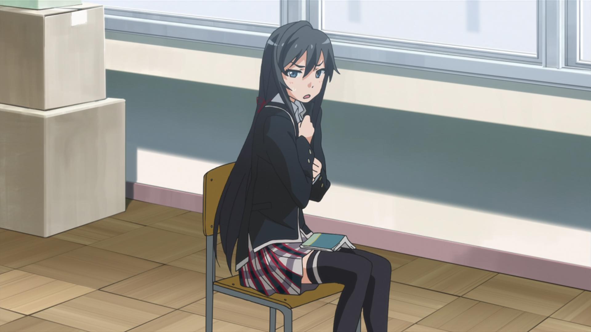 Как и ожидалось, моя школьная романтическая жизнь не удалась — скриншот 7