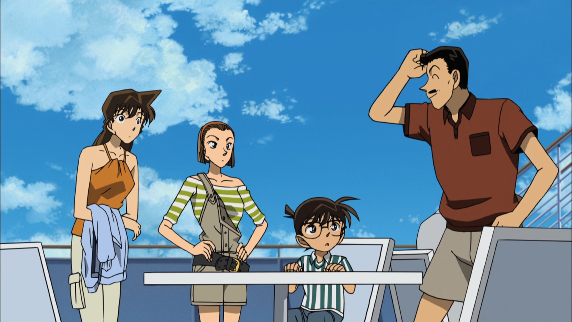 Детектив Конан: Стратегия над бездной — скриншот 23