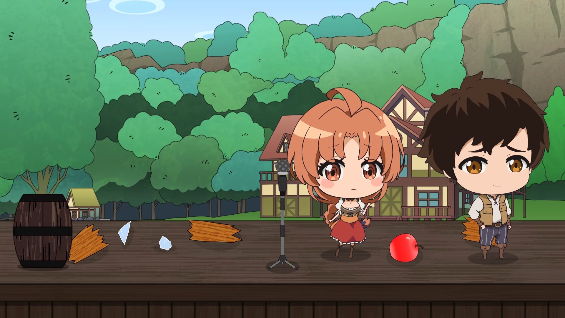 Неспешная жизнь уволенного тёмного солдата (тридцати лет): Мини-аниме — Эпизод 0 — скриншот 6