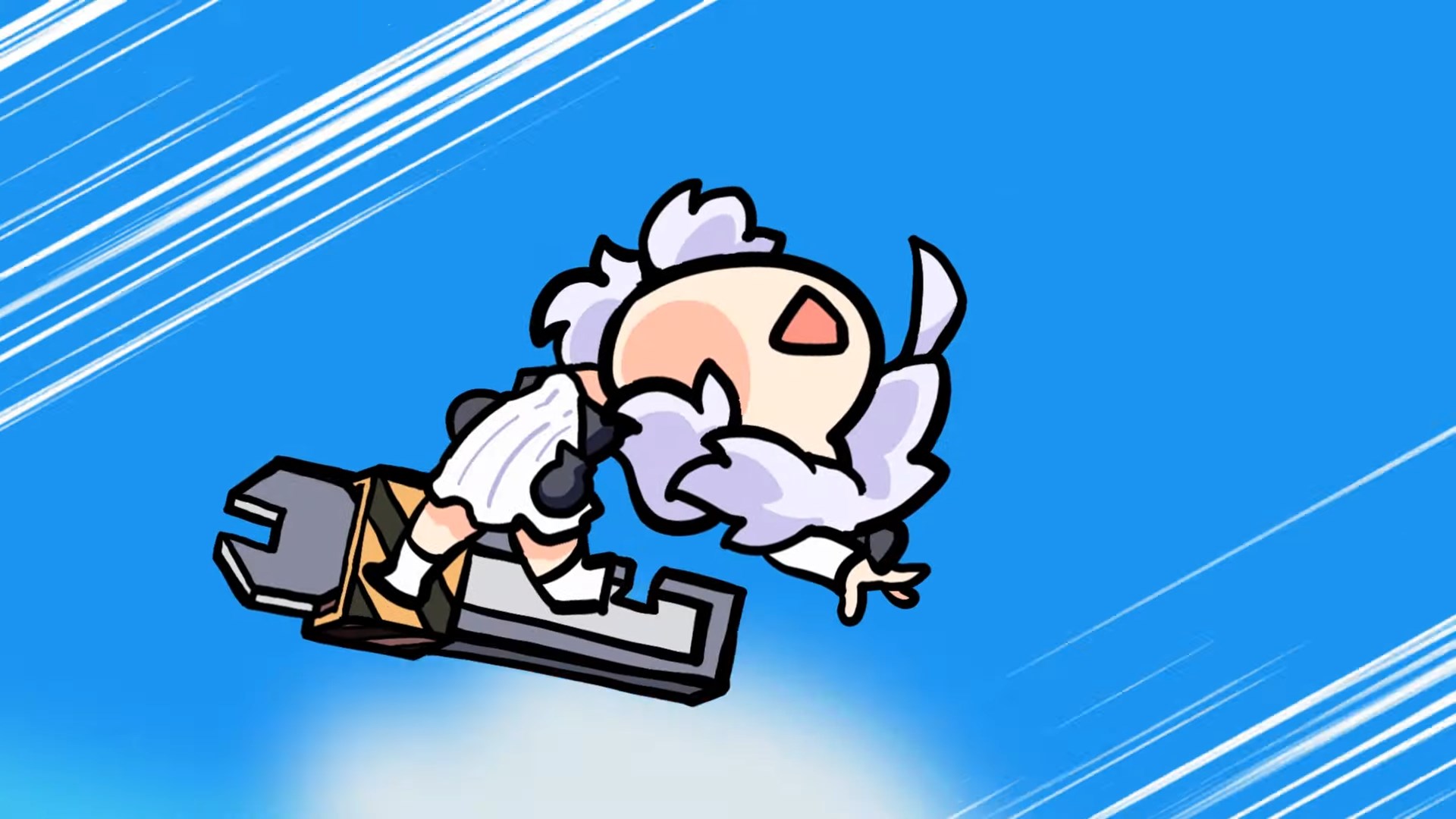 Кадр из аниме Лазурный Путь: Мстители! 7