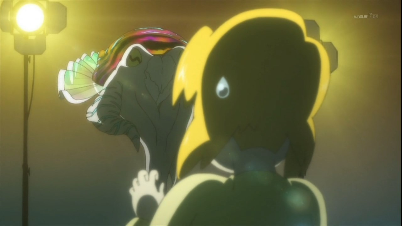 Кадр из аниме Овощ-супергерой Морккорм 2