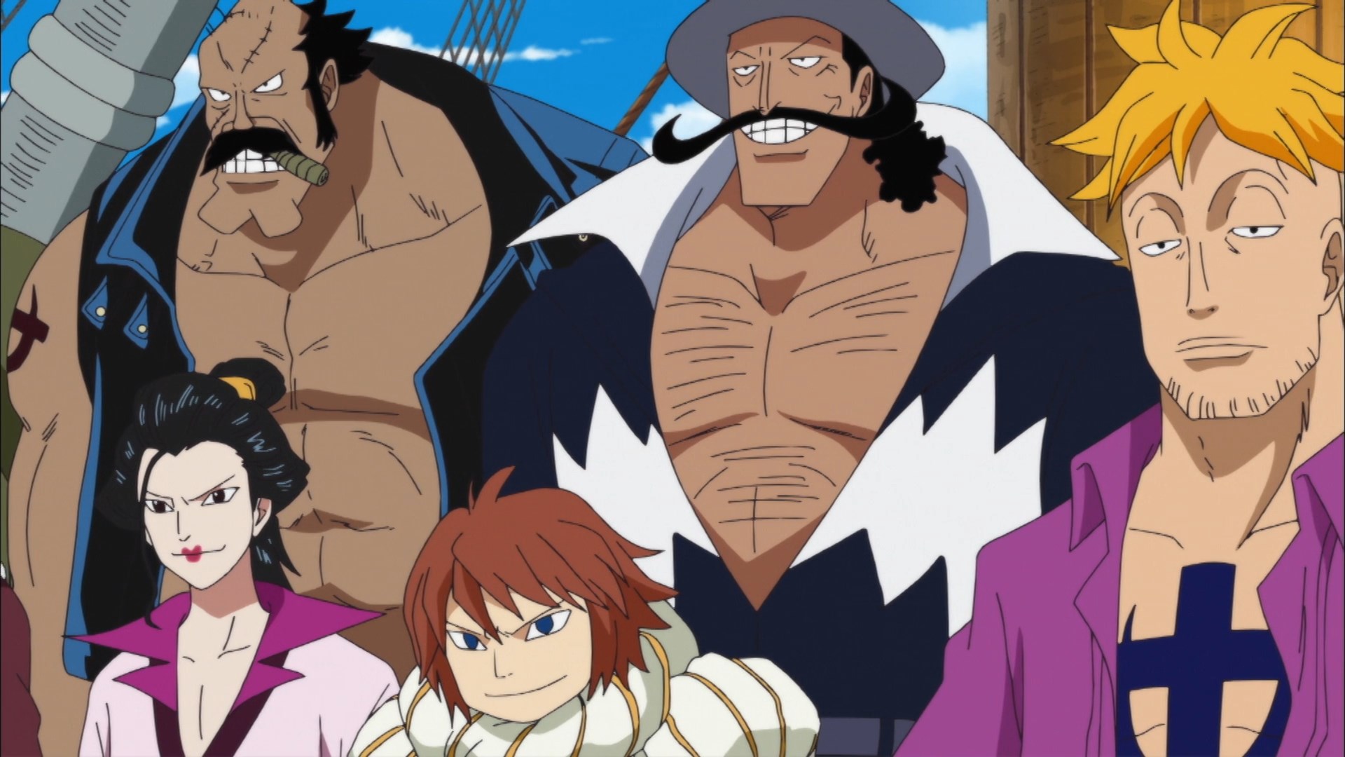 Ван-Пис: История, высеченная в камне! Старые и новые императоры моря! — скриншот 12