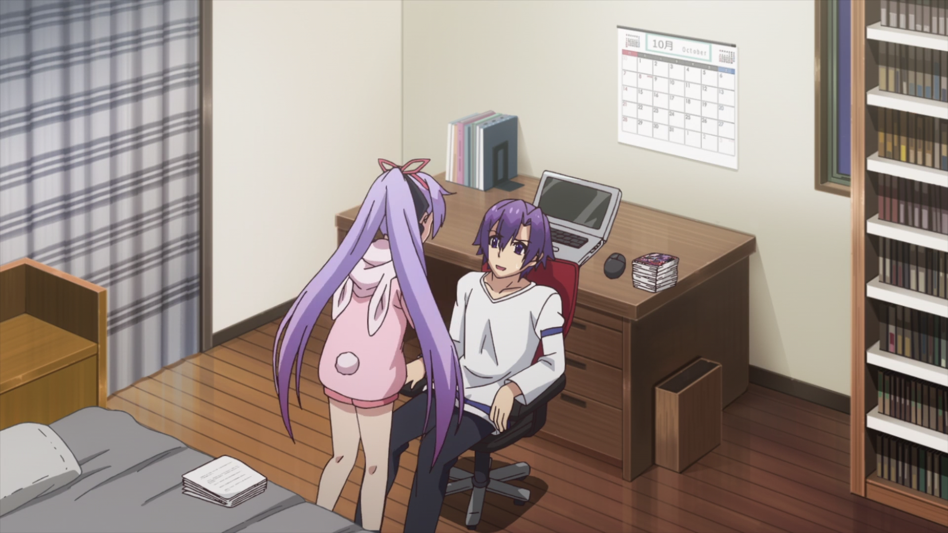 Люблю я младшую сестру, вот только не сестра она — скриншот 54