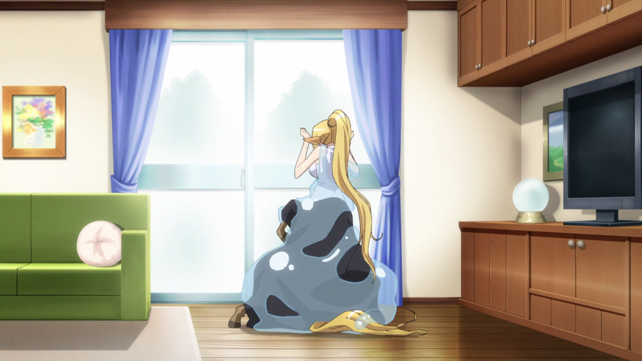 Повседневная жизнь с девушкой-монстром ONA — скриншот 26