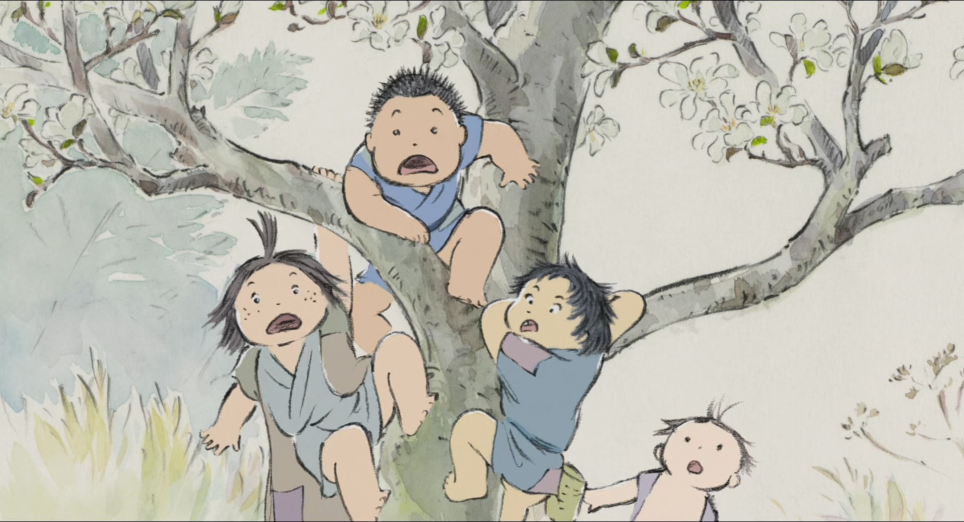 Сказание о принцессе Кагуя — скриншот 40