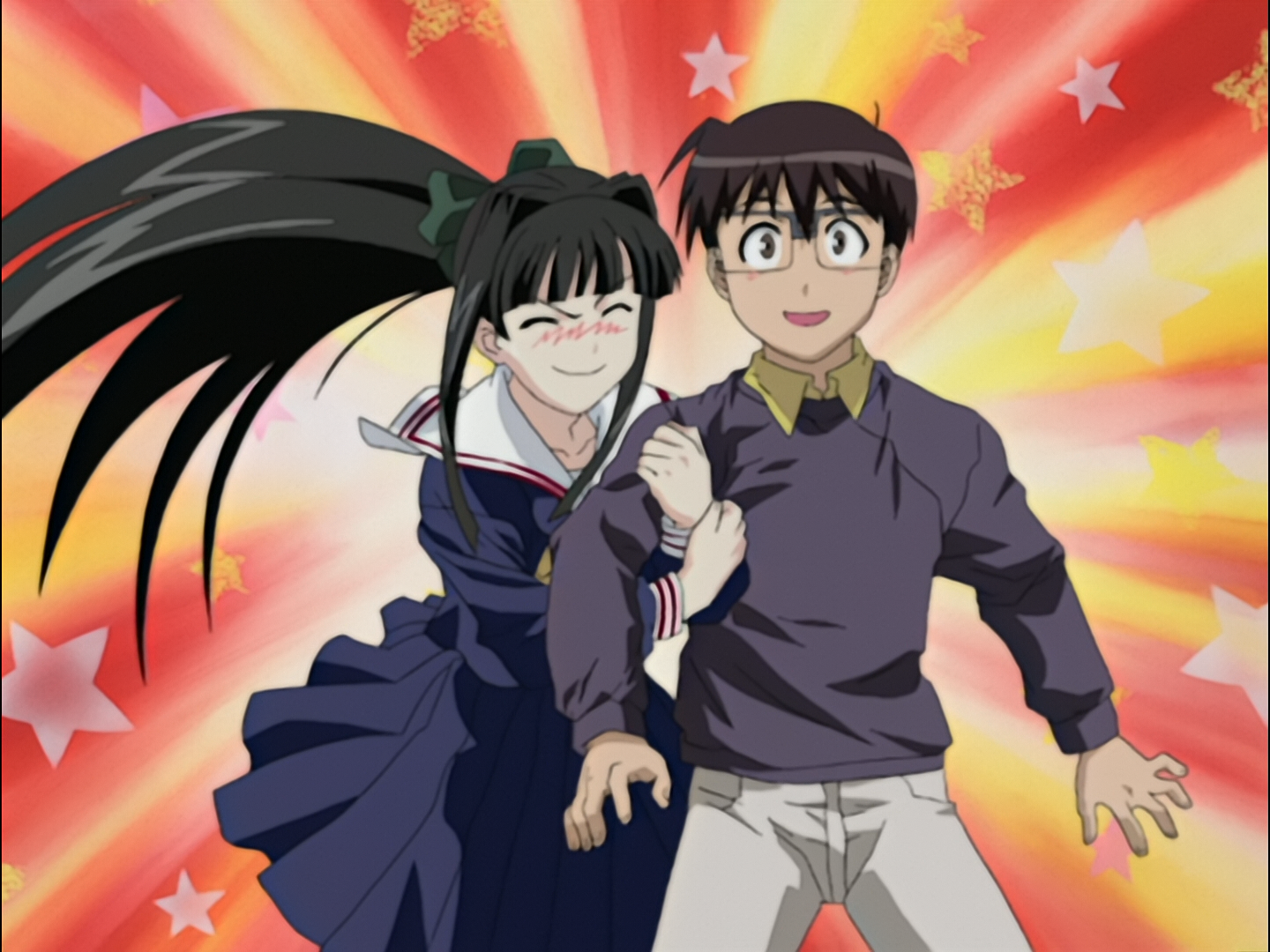 Любовь и Хина: Выбор Мотоко — любовь или меч — скриншот 13