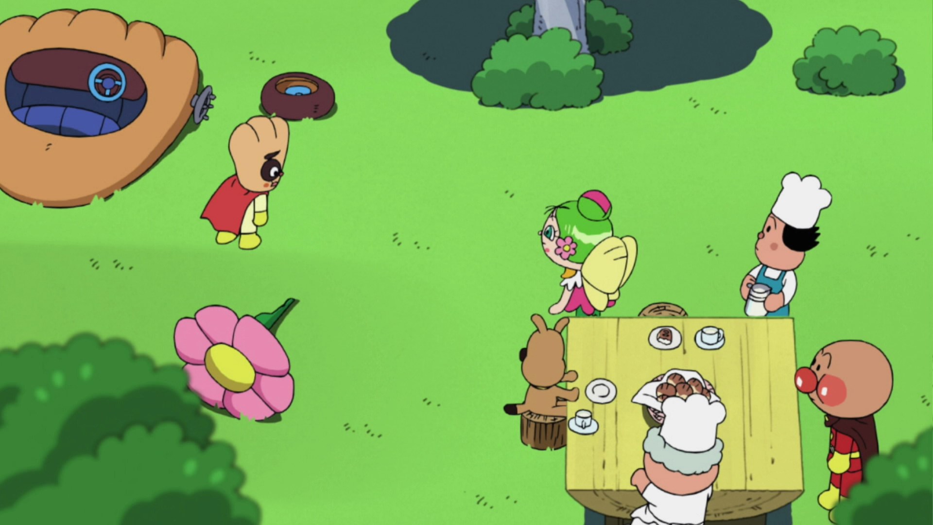 Вперёд, Анпанман! Захватывающий Гран-при Анпанмана — скриншот 5