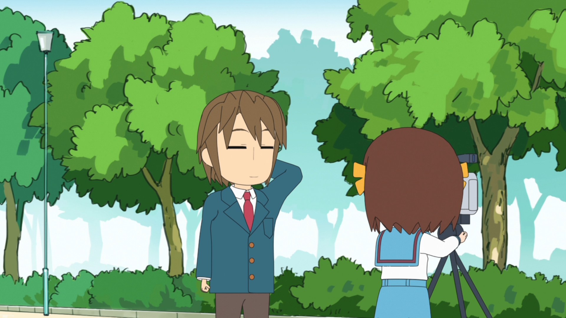 Меланхолия Харухи Судзумии-тян — скриншот 31