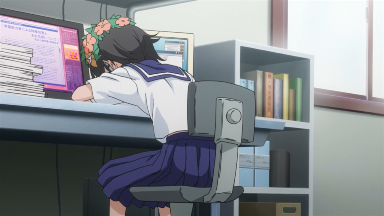 Некий научный Рейлган: С этого момента Мисака-сан является центром внимания — скриншот 34