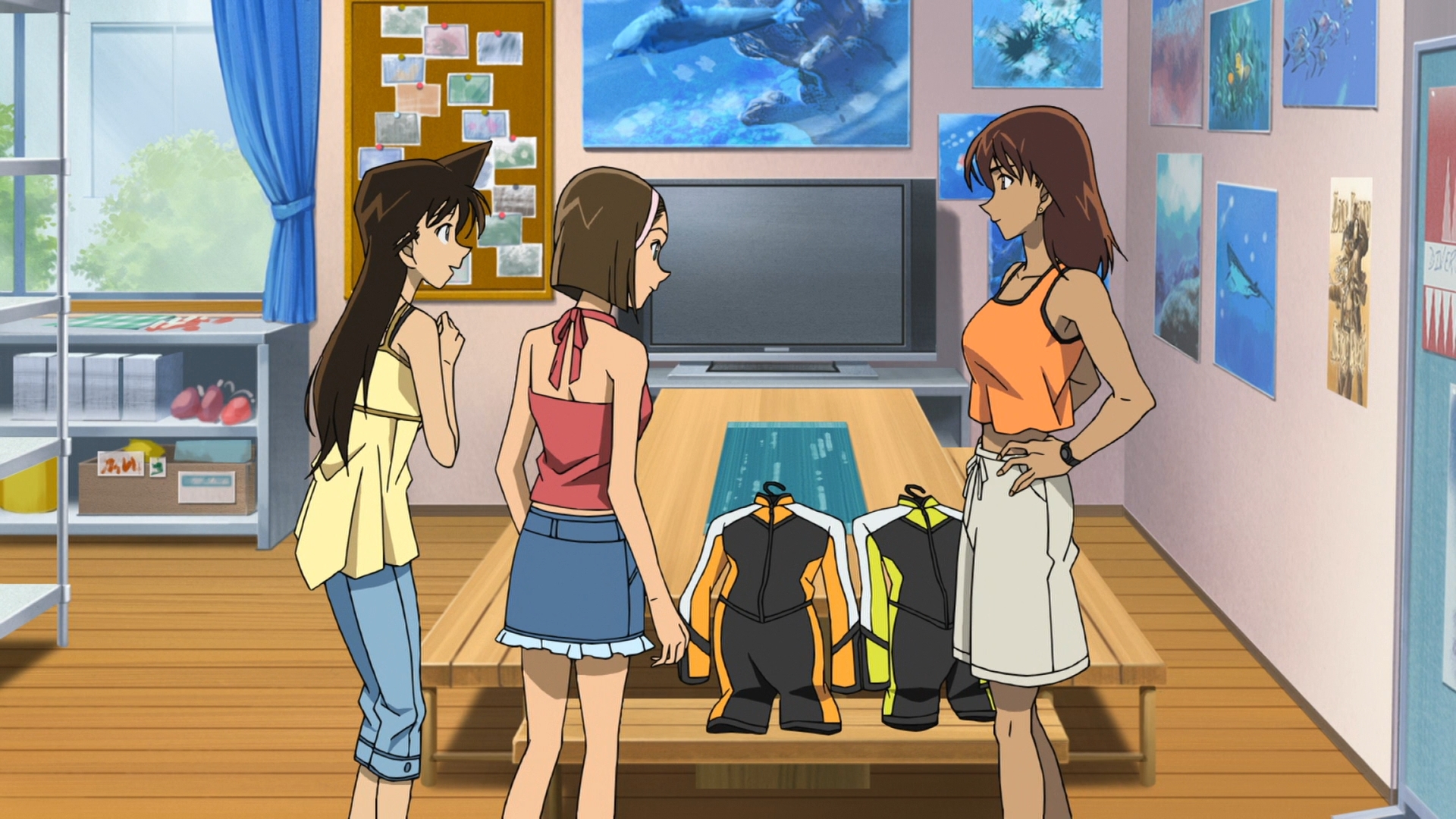 Детектив Конан: Джолли Роджер в глубине лазури — скриншот 21