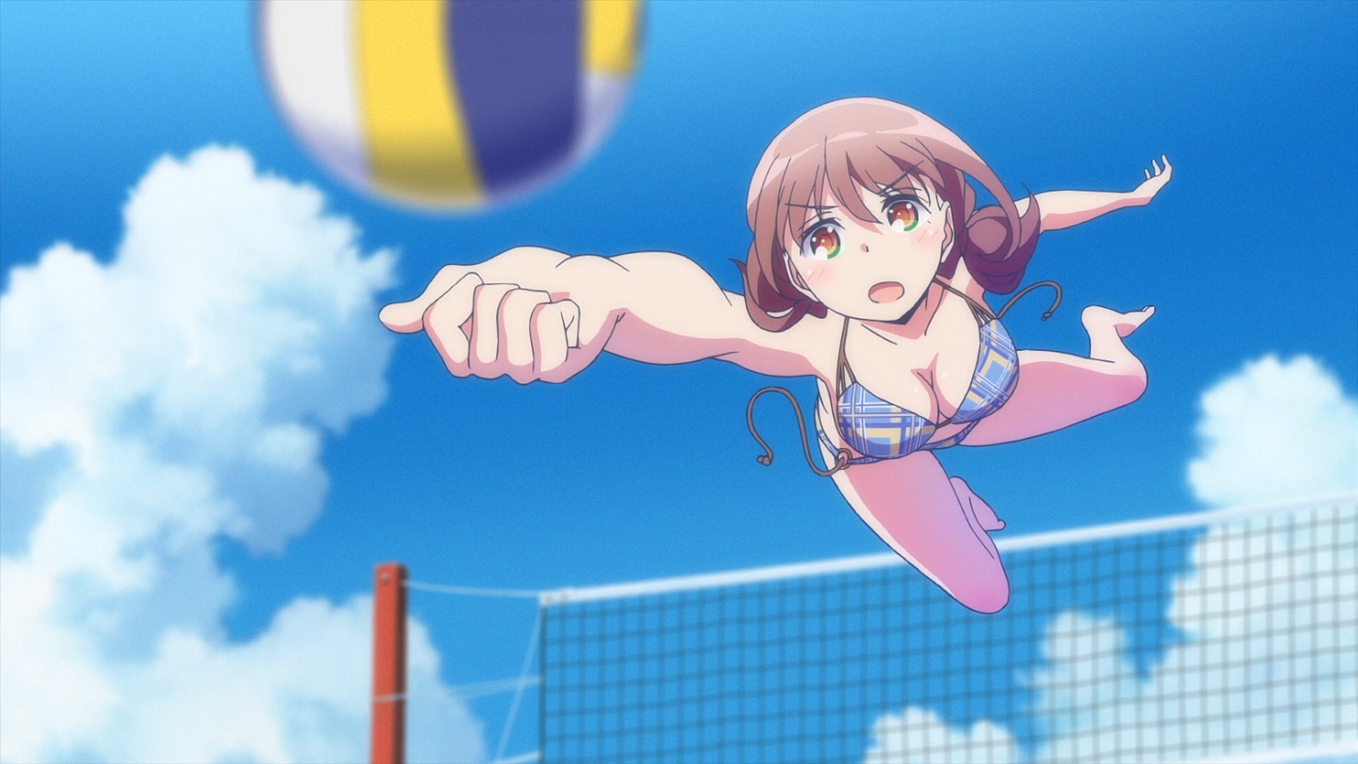 Харука и Каната принимают подачу — скриншот 31