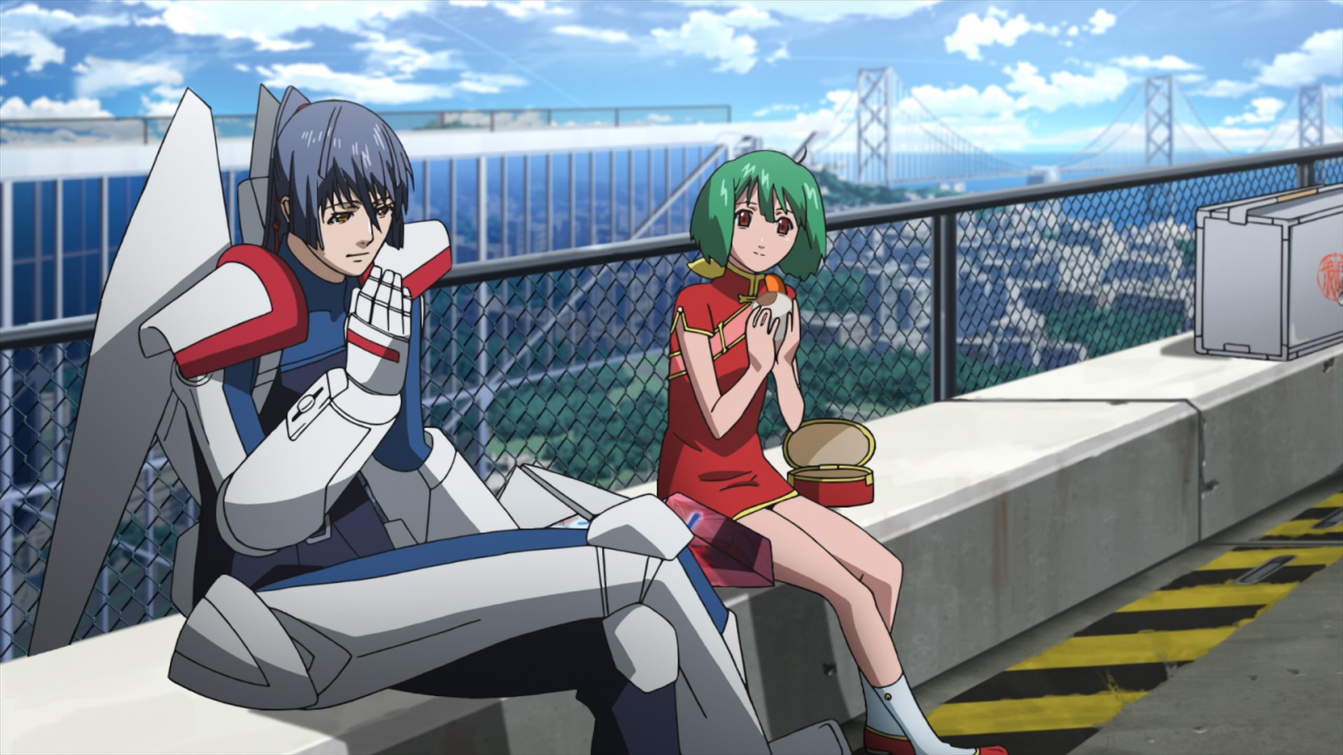 Макросс Фронтир: Фальшивая дива — скриншот 8