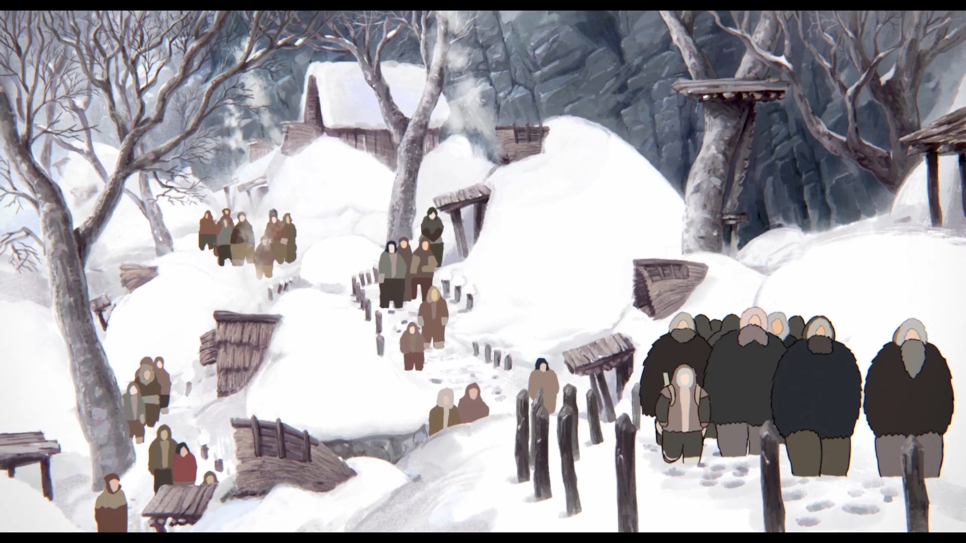 Кадр из аниме Охота 7