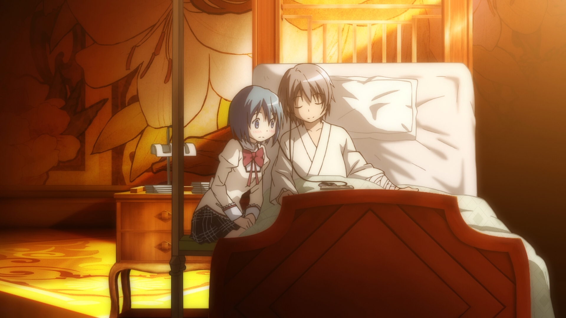 Девочка-волшебница Мадока★Волшебный фильм 1:  История начала — скриншот 50