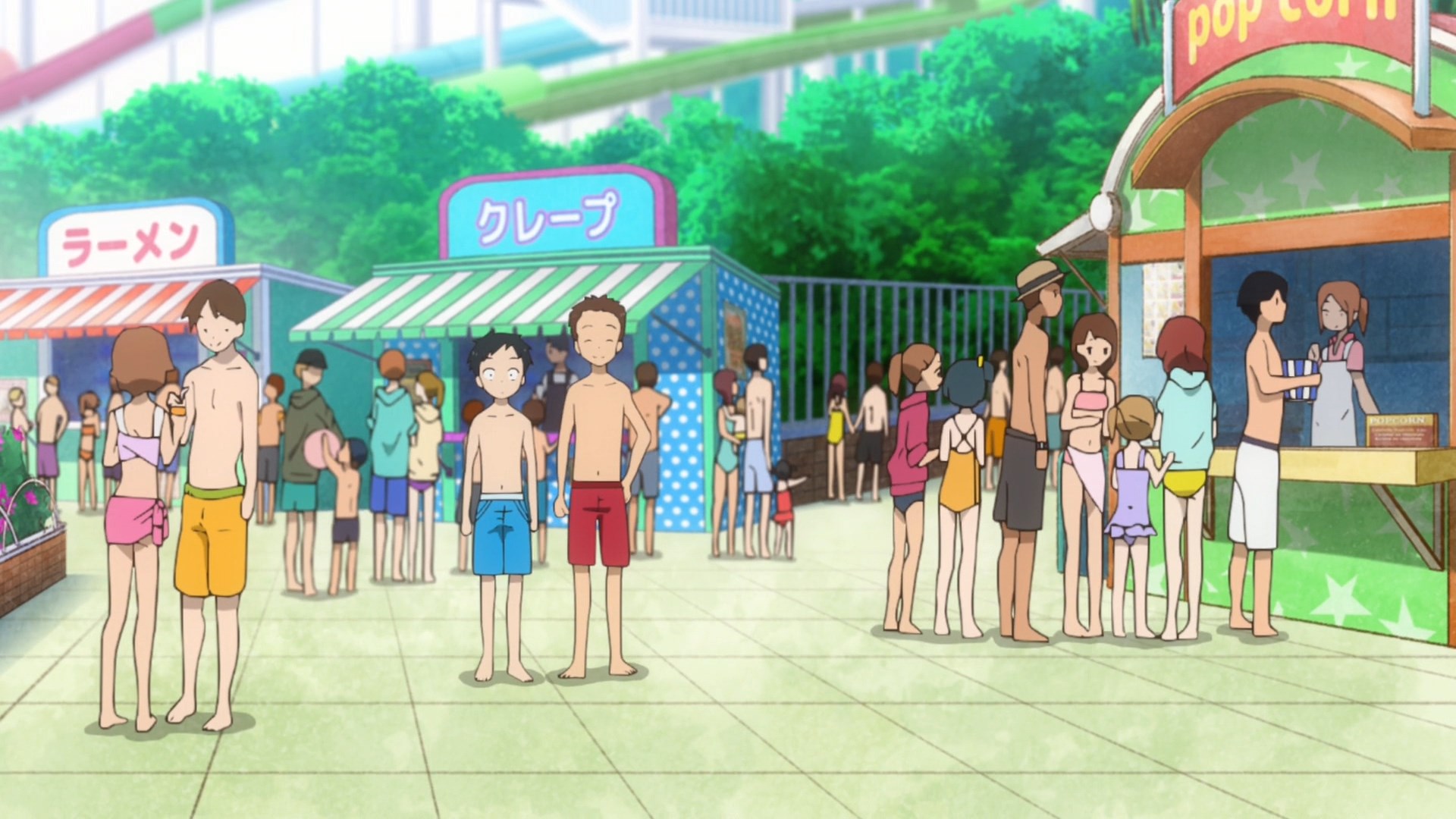 Озорная Такаги: Водные горки — скриншот 5