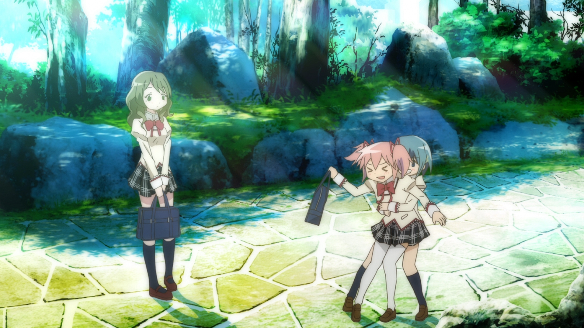 Девочка-волшебница Мадока★Волшебный фильм 1:  История начала — скриншот 8