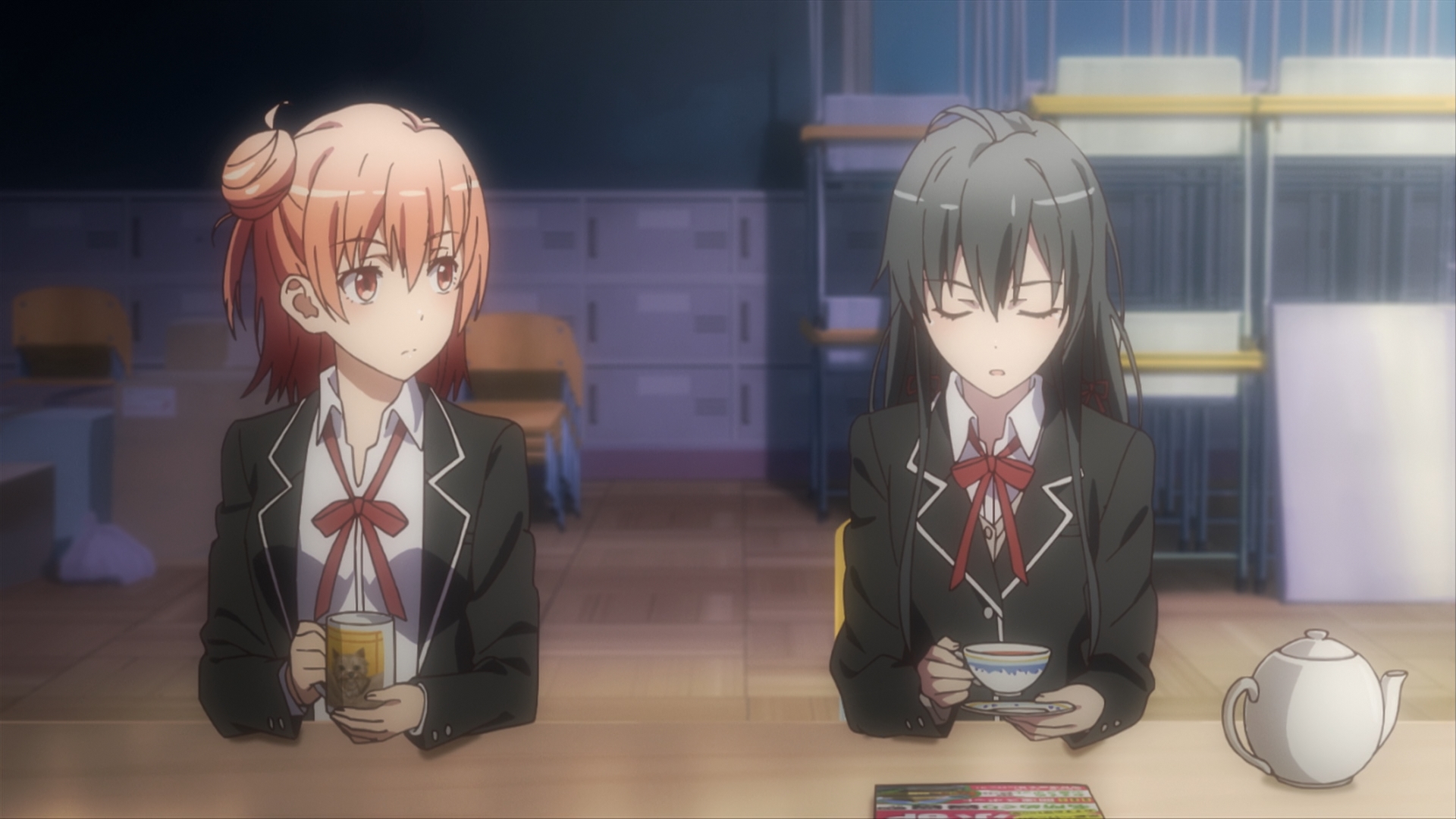 Как и ожидалось, моя школьная романтическая жизнь не удалась 2 — скриншот 13