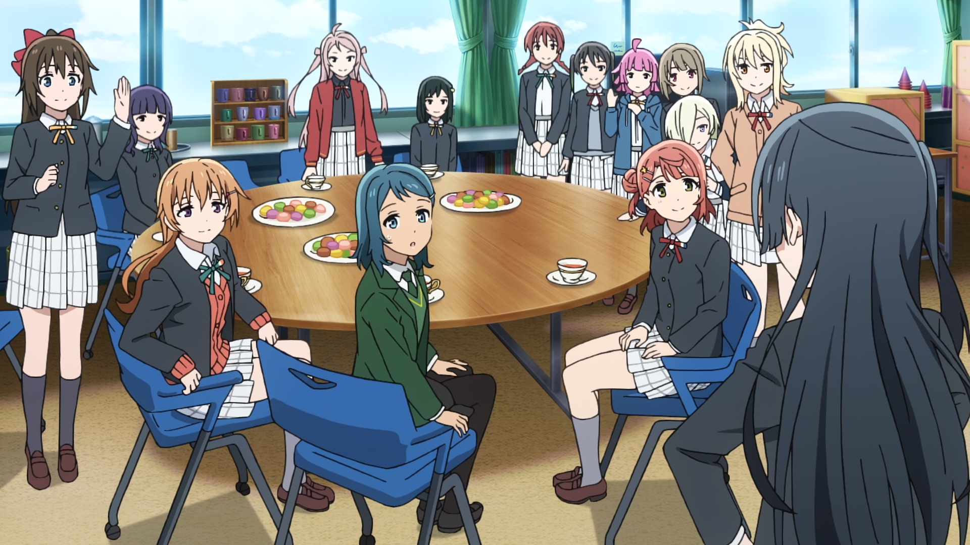 Живая любовь! Клуб идолов старшей школы Нидзигасаки: Следующее небо — скриншот 9