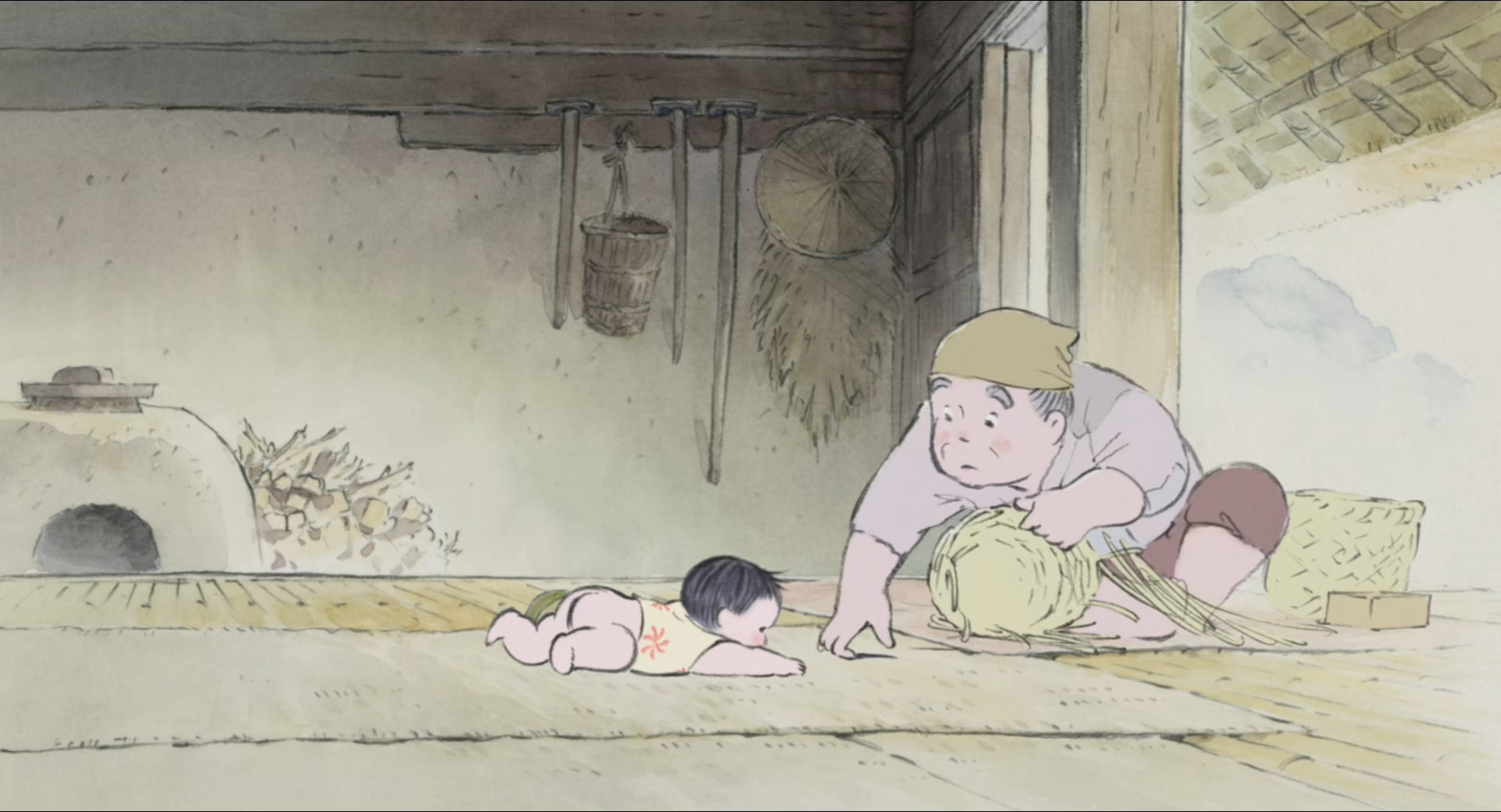 Сказание о принцессе Кагуя — скриншот 37