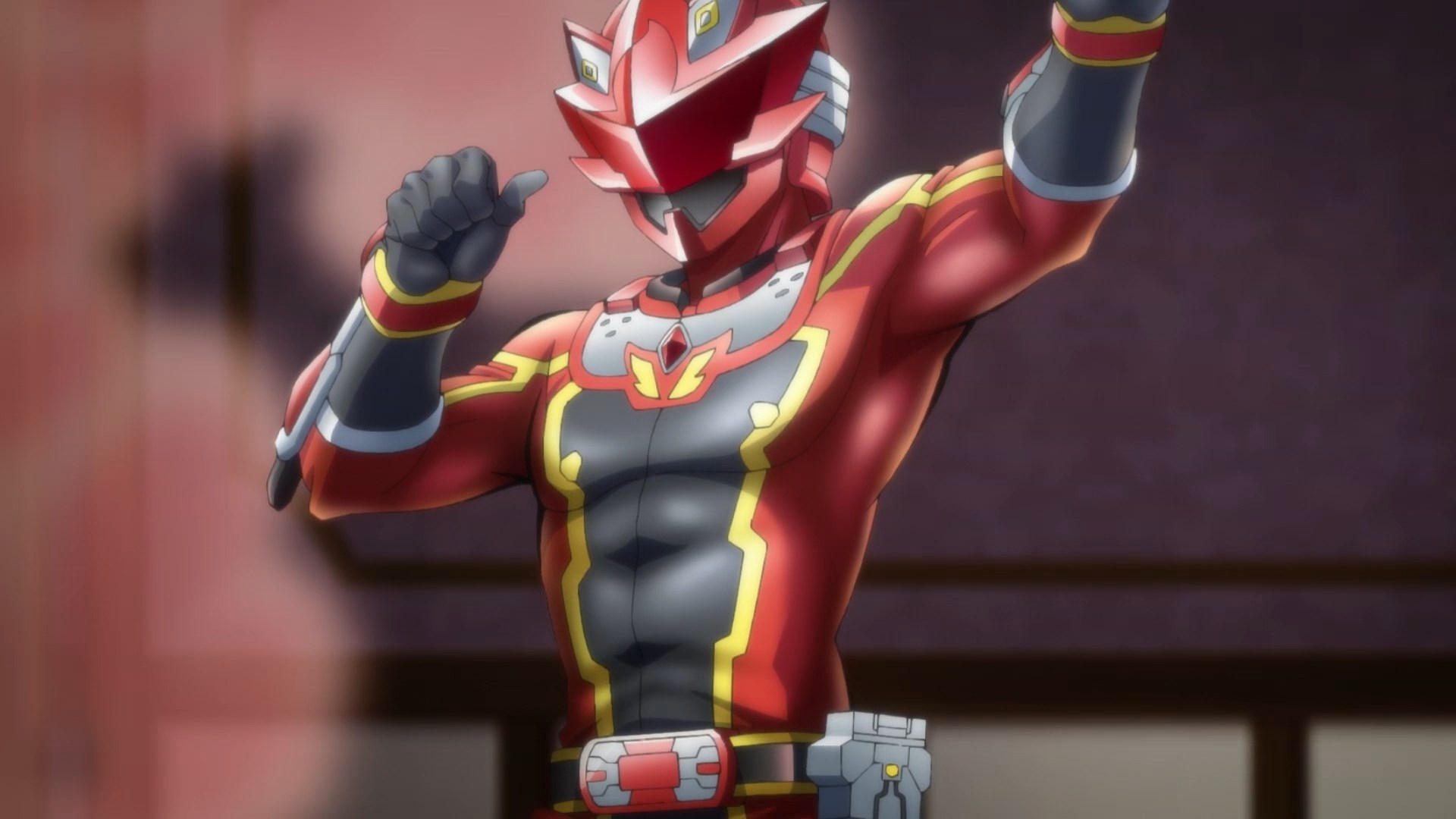 Красный рейнджер становится искателем приключений в другом мире — скриншот 17