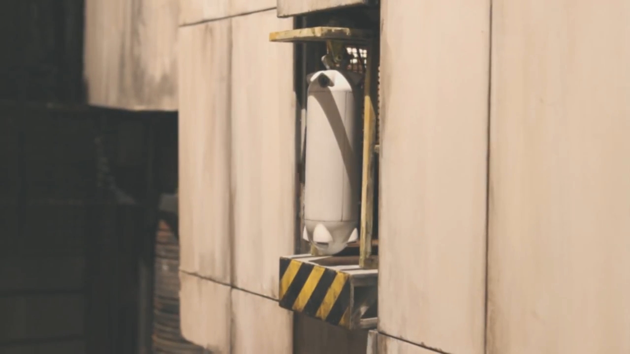 Кадр из аниме Голова-утиль 1 2