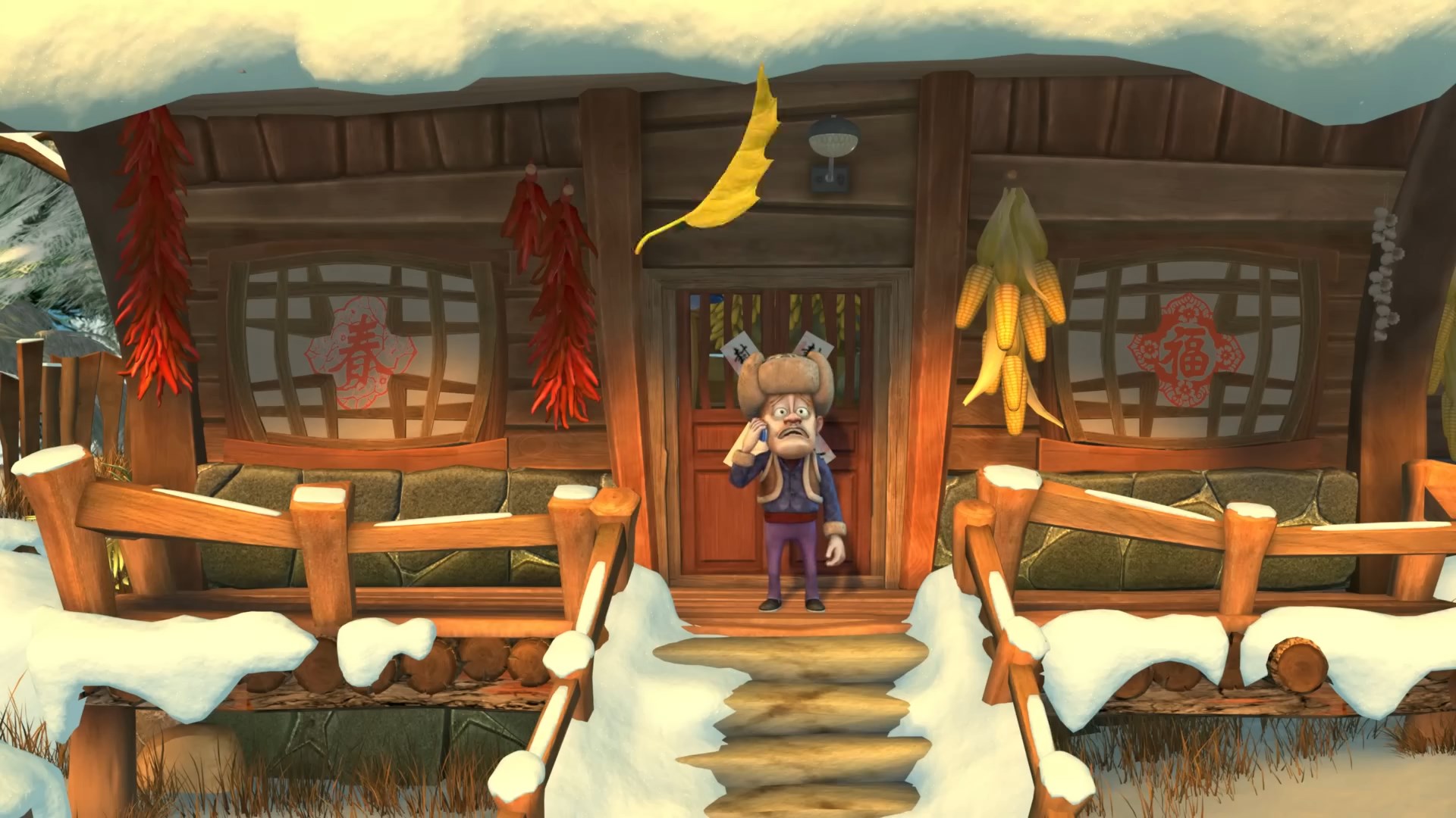 Медведи-соседи: Новогодний подарок — скриншот 30