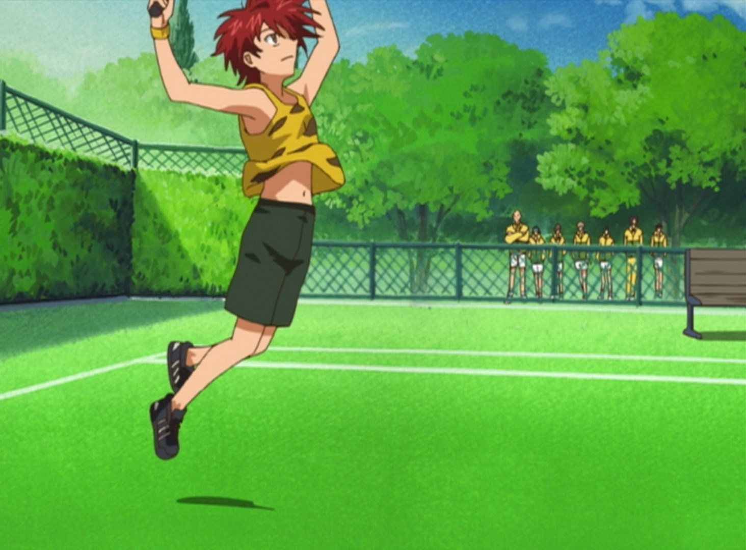 Принц тенниса: Национальный турнир. Полуфинал — скриншот 15