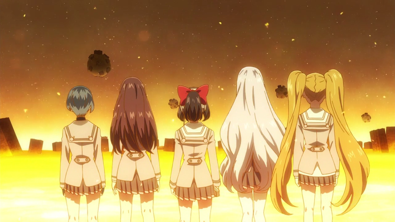 Девушки в багряном свете — скриншот 26