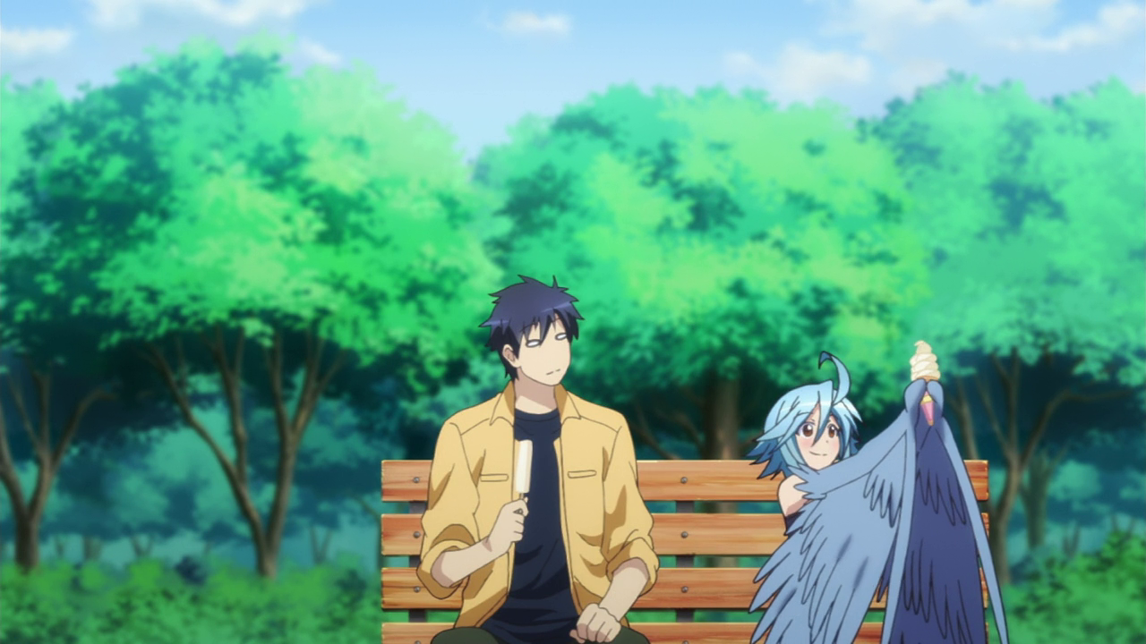 Повседневная жизнь с девушкой-монстром — скриншот 16