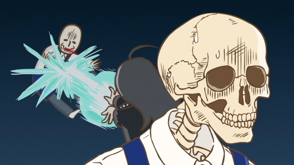 Книжник-скелет Хонда OVA — скриншот 19